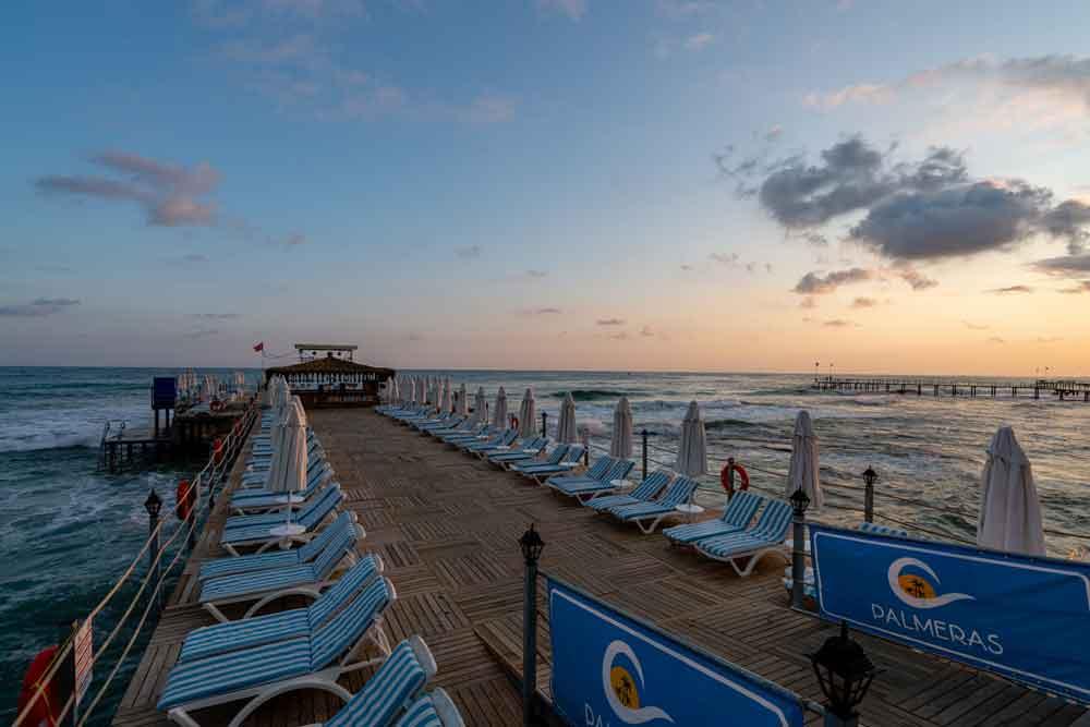 Palmeras Beach Hotel Ultra All Inclusive Конаклы Экстерьер фото