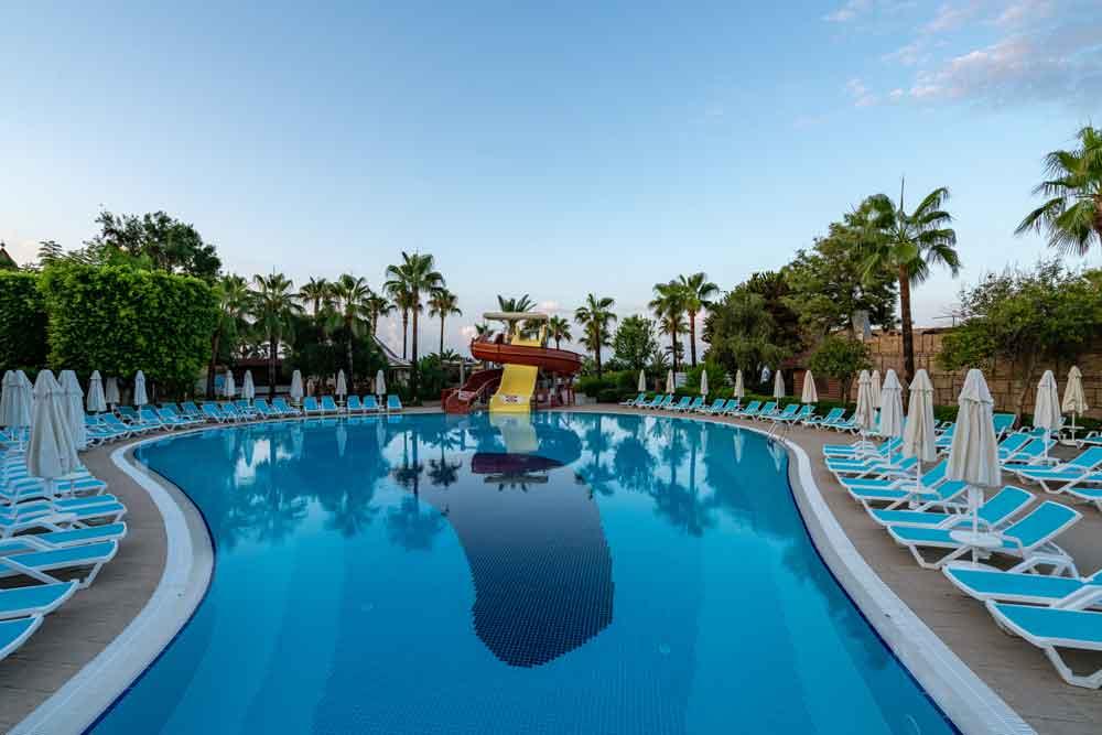 Palmeras Beach Hotel Ultra All Inclusive Конаклы Экстерьер фото