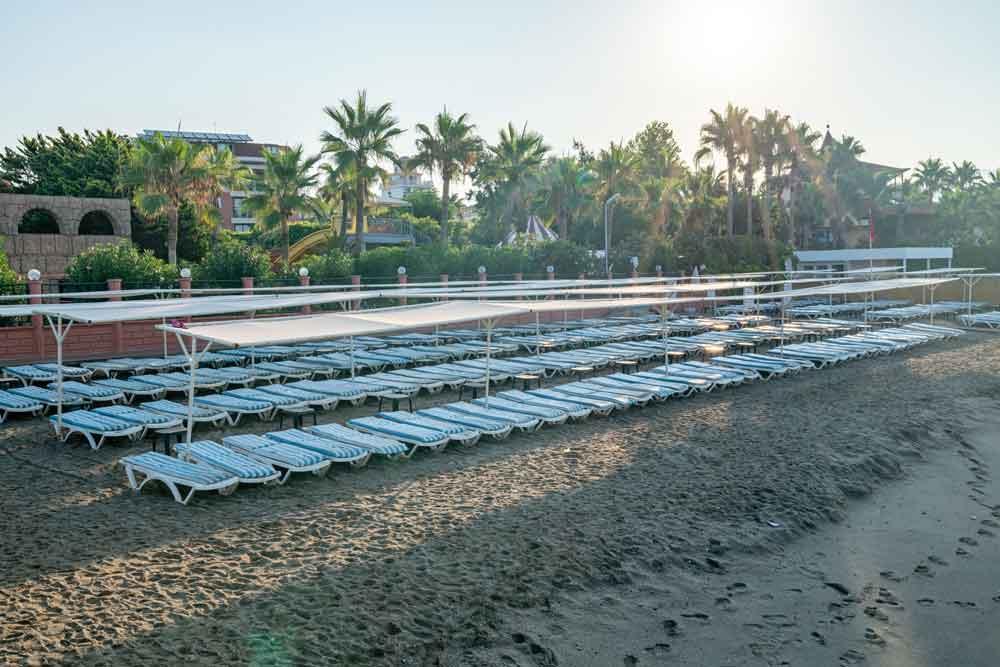 Palmeras Beach Hotel Ultra All Inclusive Конаклы Экстерьер фото