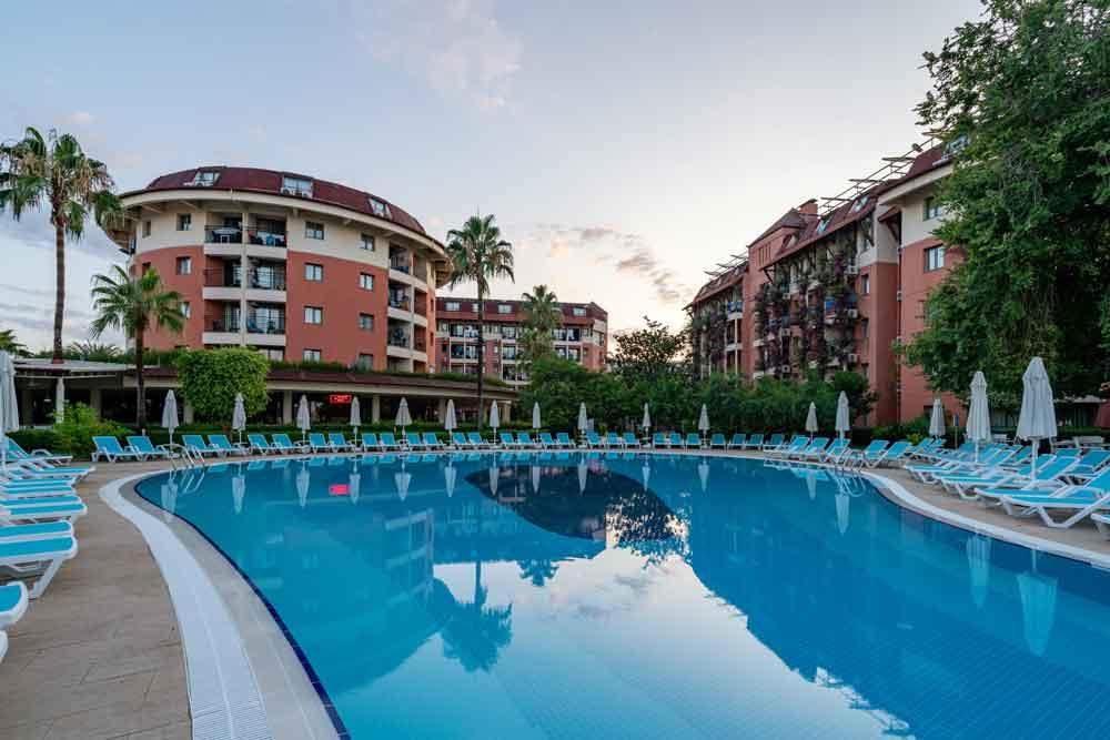 Palmeras Beach Hotel Ultra All Inclusive Конаклы Экстерьер фото