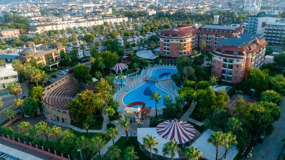Palmeras Beach Hotel Ultra All Inclusive Конаклы Экстерьер фото