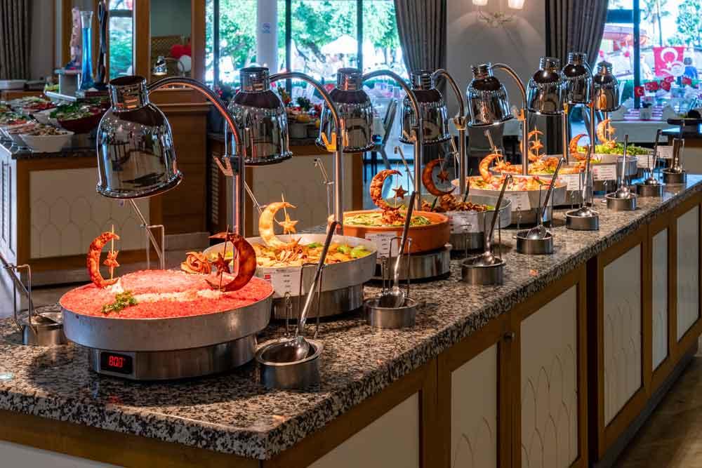 Palmeras Beach Hotel Ultra All Inclusive Конаклы Экстерьер фото