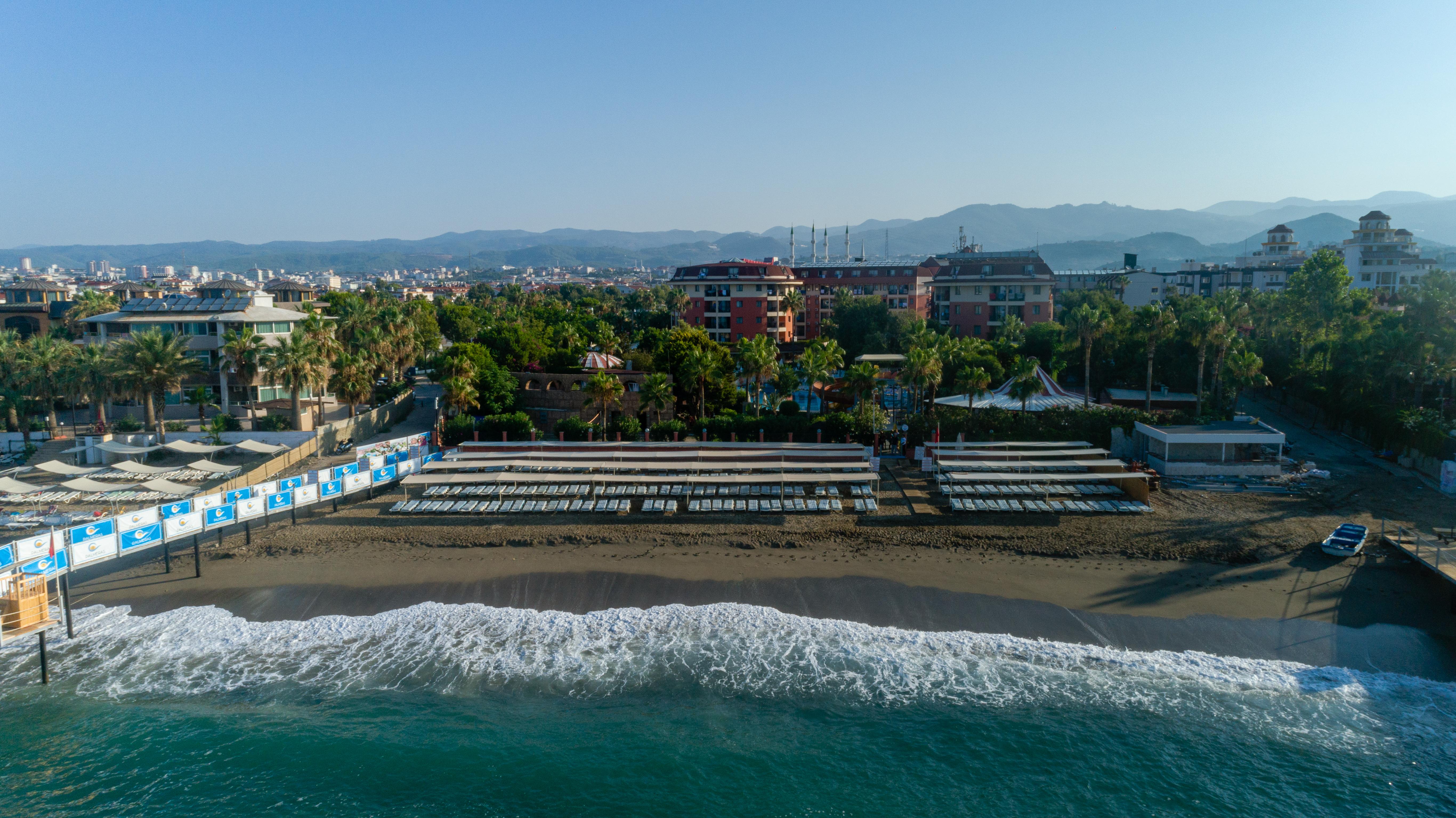 Palmeras Beach Hotel Ultra All Inclusive Конаклы Экстерьер фото