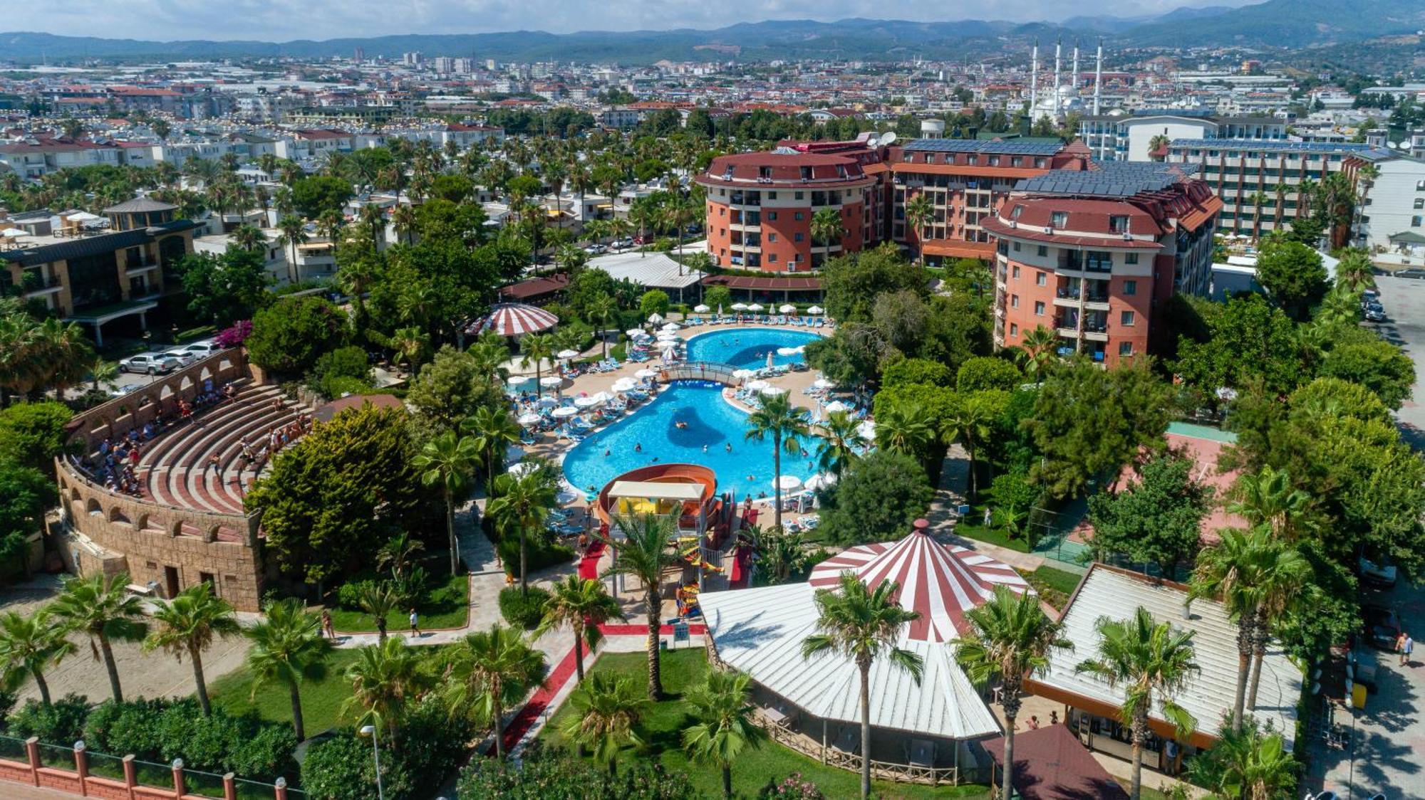 Palmeras Beach Hotel Ultra All Inclusive Конаклы Экстерьер фото