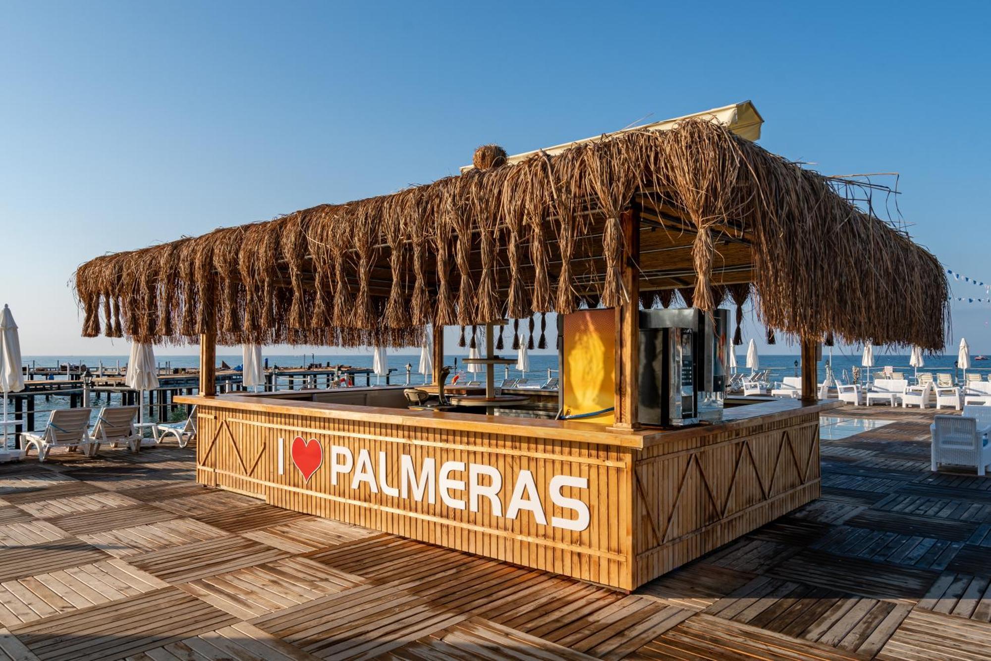 Palmeras Beach Hotel Ultra All Inclusive Конаклы Экстерьер фото