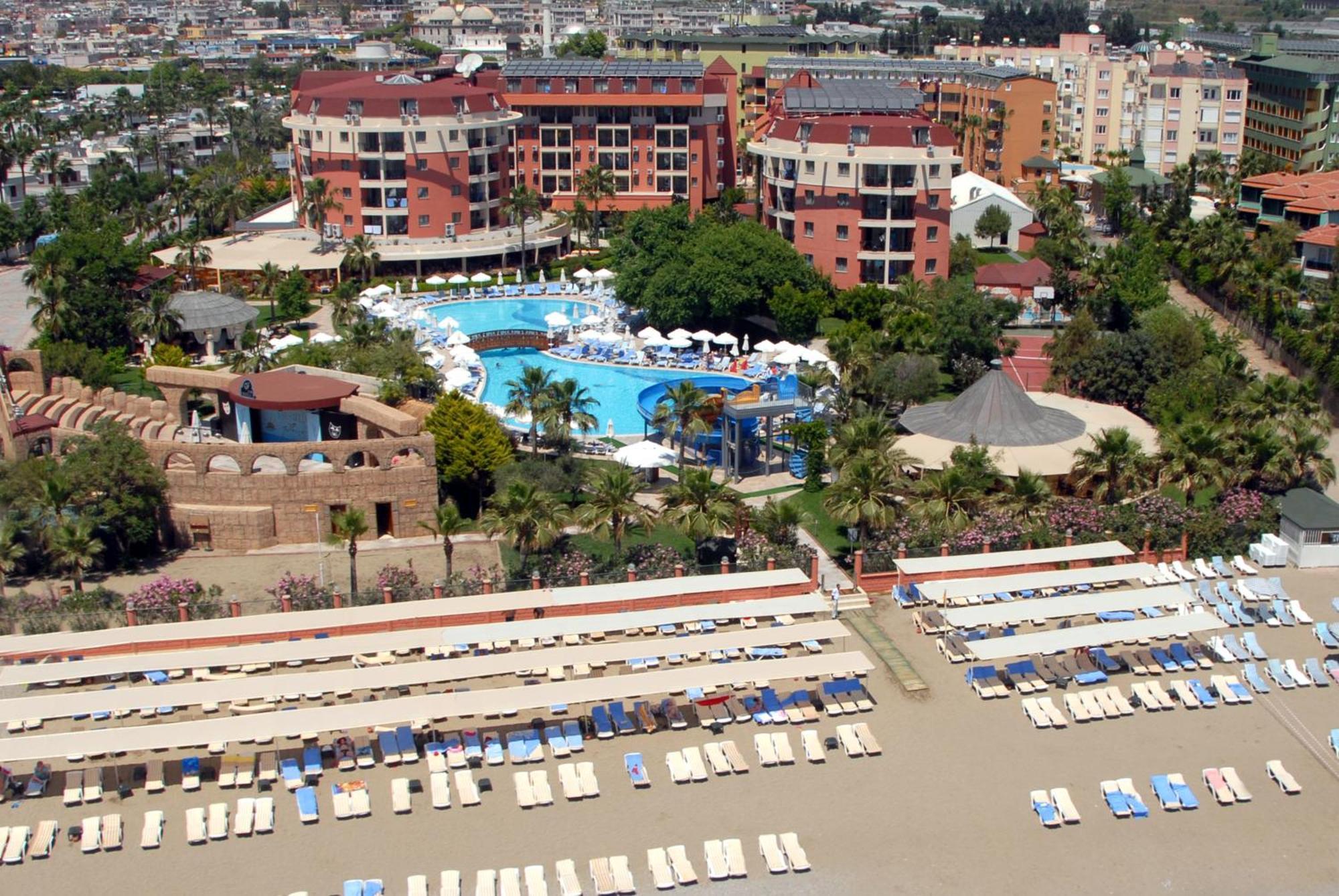Palmeras Beach Hotel Ultra All Inclusive Конаклы Экстерьер фото